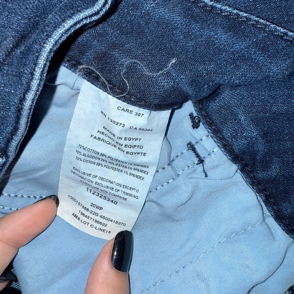 NWOT Lee Women's Skinny Jeans Size 20 Petite - Picture 4 of 5